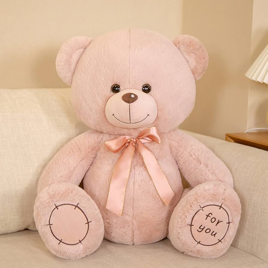 ピンクのクマ ぬいぐるみ 約30cm クマのモコ ピンク Sサイズ 童心 くま ぬいぐるみ クマ
